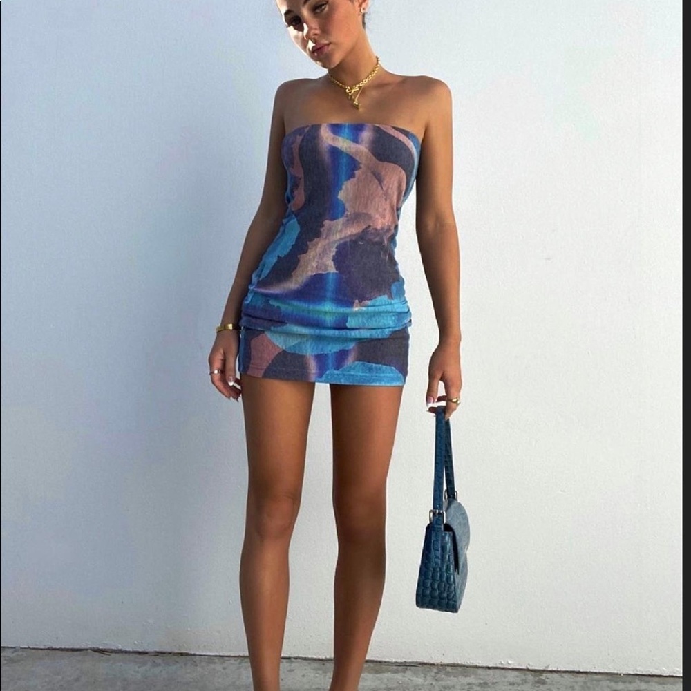 With Jean Frankie Mini Dress